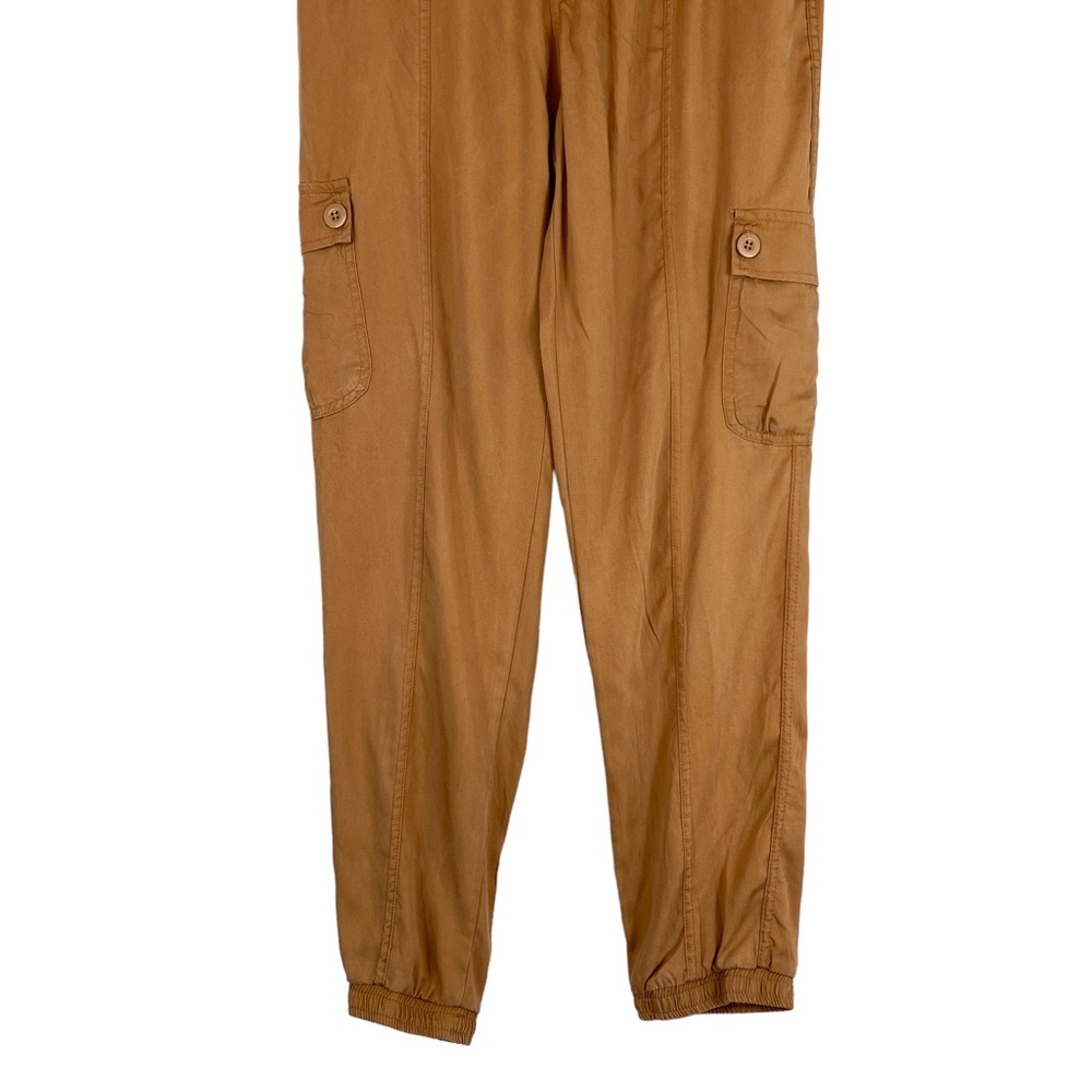Velvet Heart Cargo Joggers  Rust  Elastic Waist and Hem  Small - Picture 6 of 13